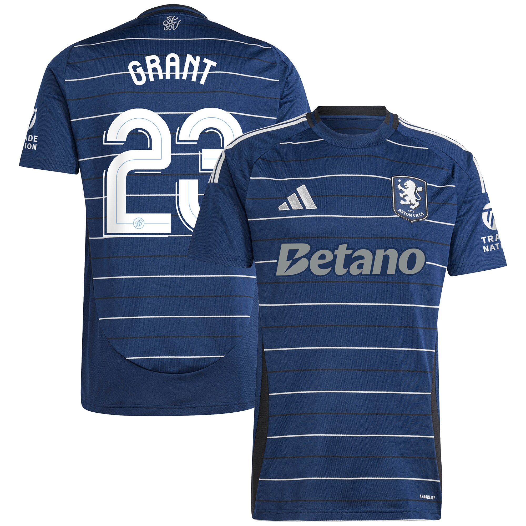 aston villa adidas third shirt 2024-25 with grant 23 cup printing Collection | Aston Villa Shop Official Jerseys