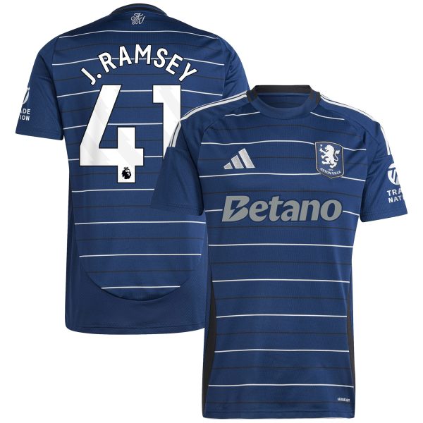aston villa adidas third shirt 2024-25 with j. ramsey 41 printing Collection | Aston Villa Shop Official Jerseys