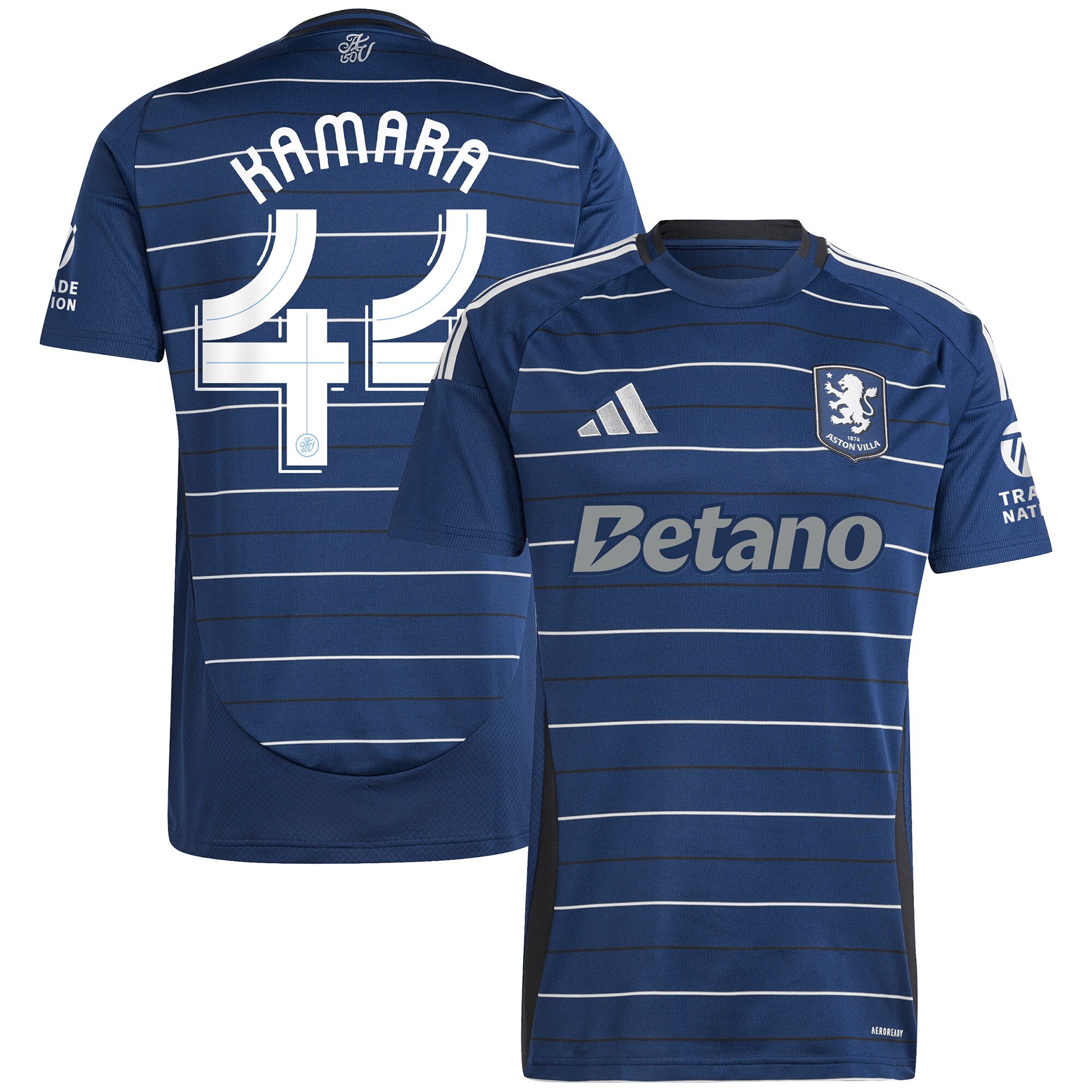 aston villa adidas third shirt 2024-25 with kamara 44 cup printing Collection | Aston Villa Shop Official Jerseys