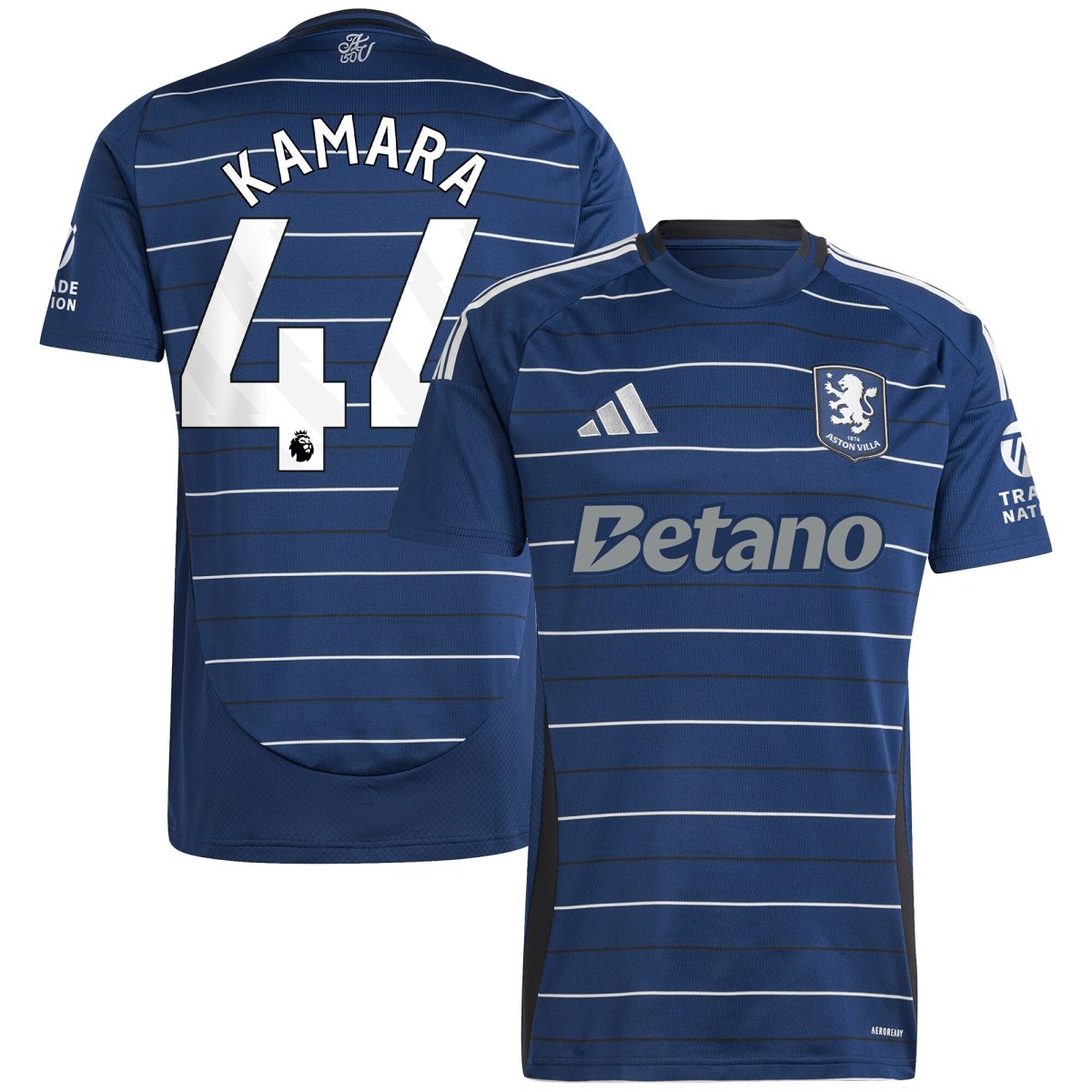 aston villa adidas third shirt 2024-25 with kamara 44 printing Collection | Aston Villa Shop Official Jerseys