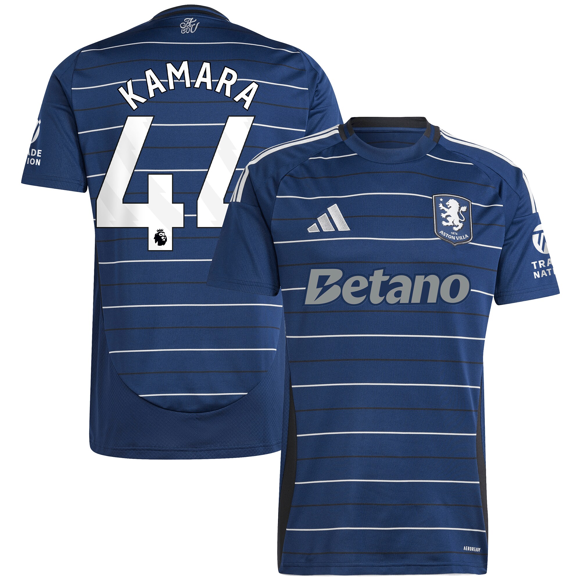 aston villa adidas third shirt 2024-25 with kamara 44 printing Collection | Aston Villa Shop Official Jerseys