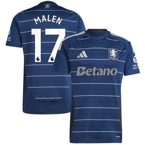 aston villa adidas third shirt 2024-25 with malen 17 printing Collection | Aston Villa Shop Official Jerseys