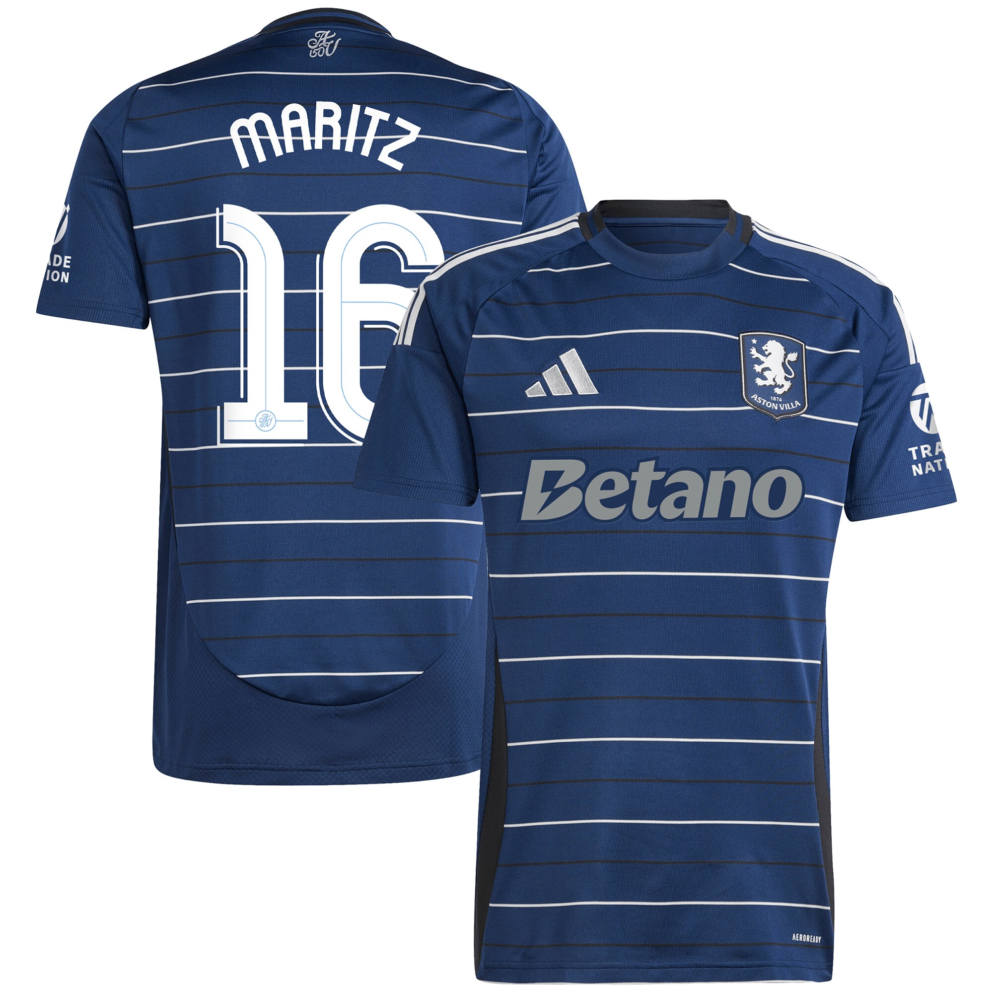 aston villa adidas third shirt 2024-25 with maritz 16 cup printing Collection | Aston Villa Shop Official Jerseys