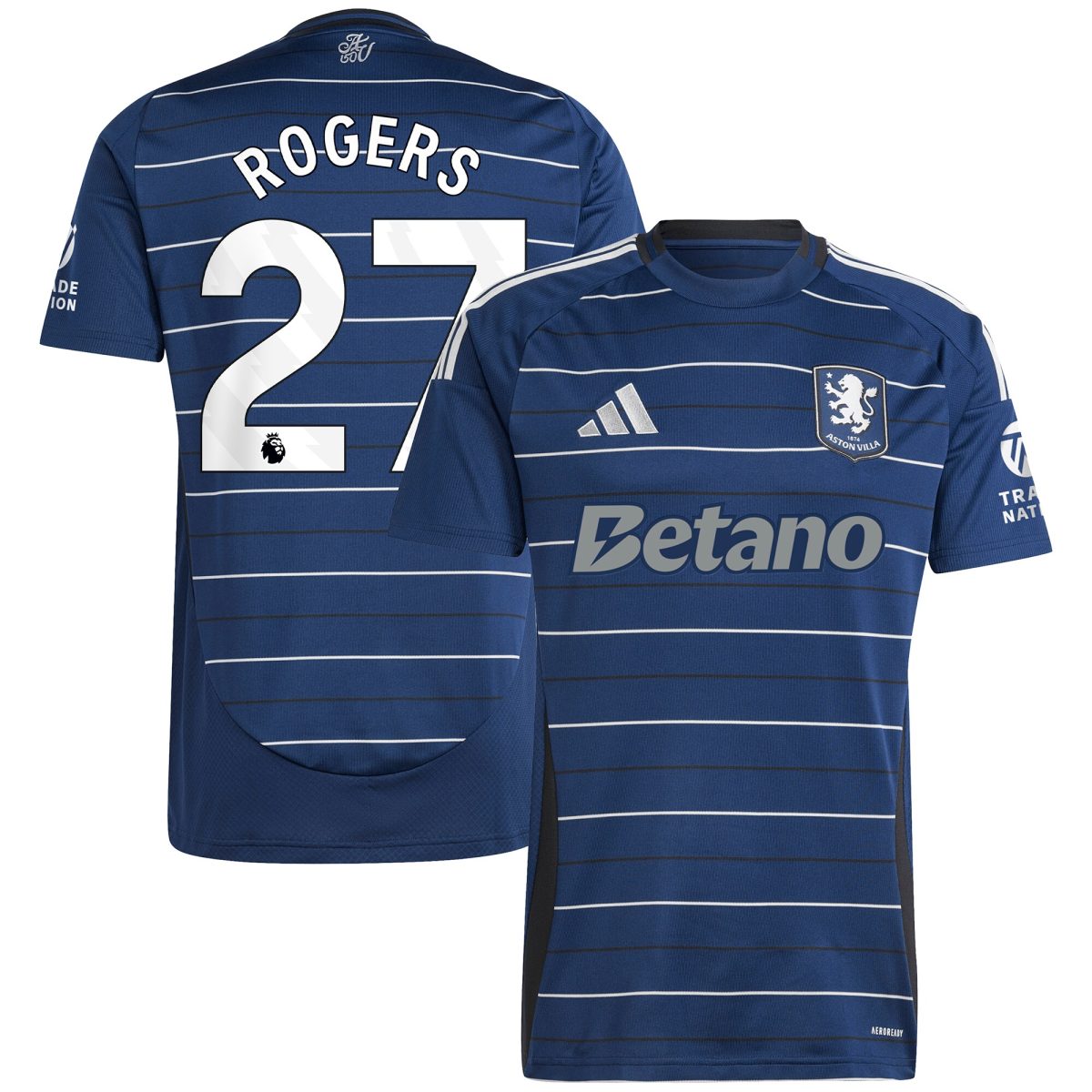 aston villa adidas third shirt 2024-25 with rogers 27 printing Collection | Aston Villa Shop Official Jerseys