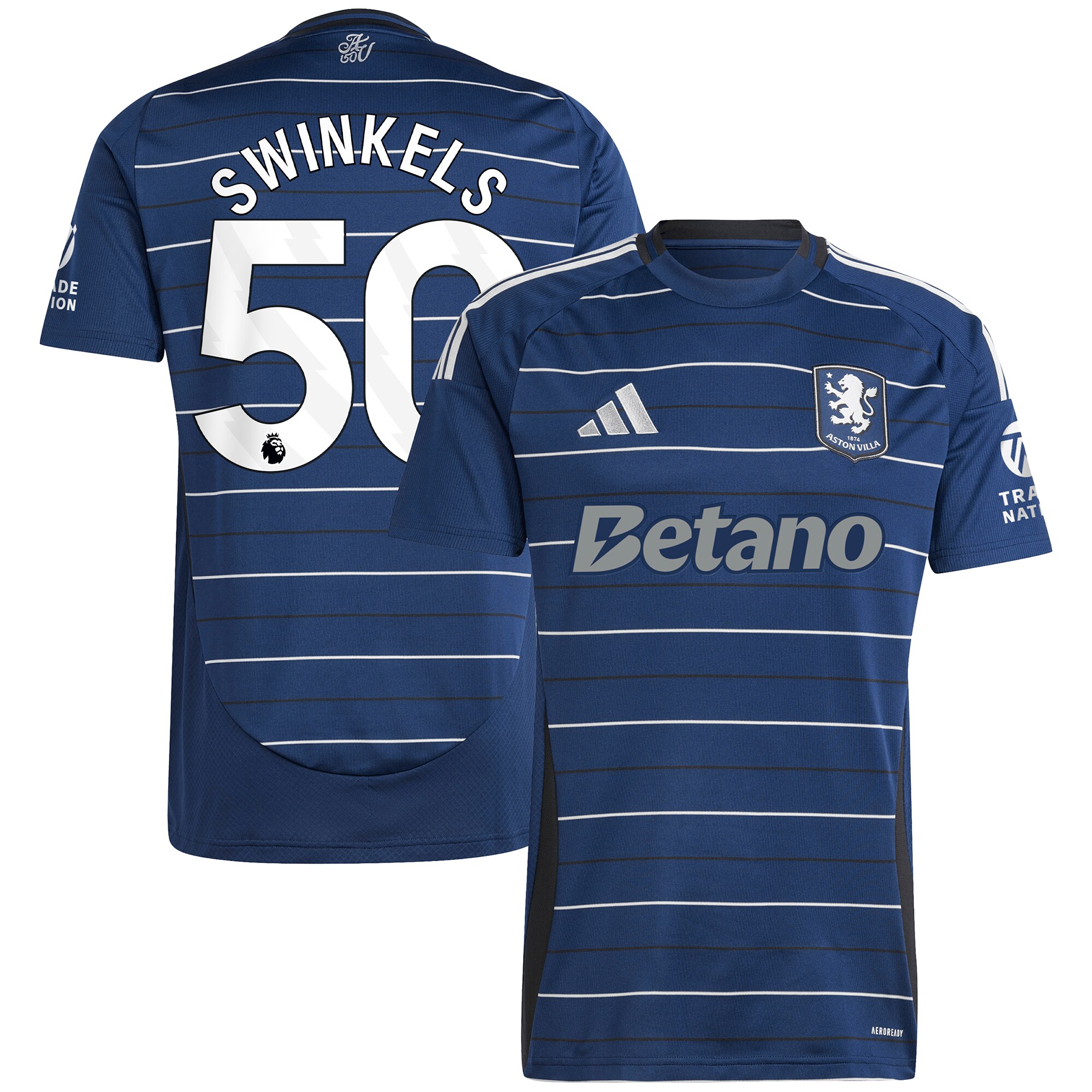aston villa adidas third shirt 2024-25 with swinkels 50 printing Collection | Aston Villa Shop Official Jerseys