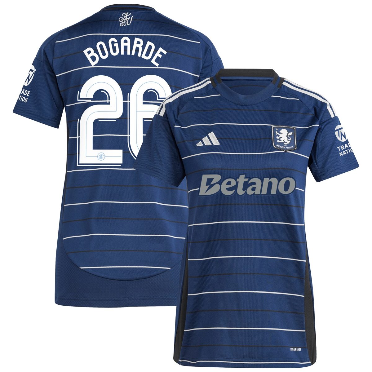 aston villa adidas third shirt 2024-25 – womens with bogarde 26 cup printing Collection | Aston Villa Shop Official Jerseys