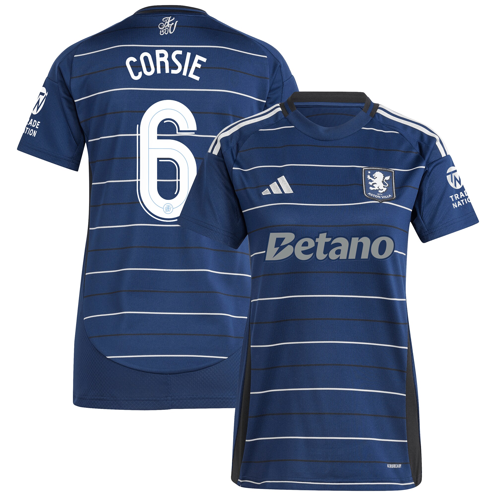 aston villa adidas third shirt 2024-25 – womens with corsie 6 cup printing Collection | Aston Villa Shop Official Jerseys
