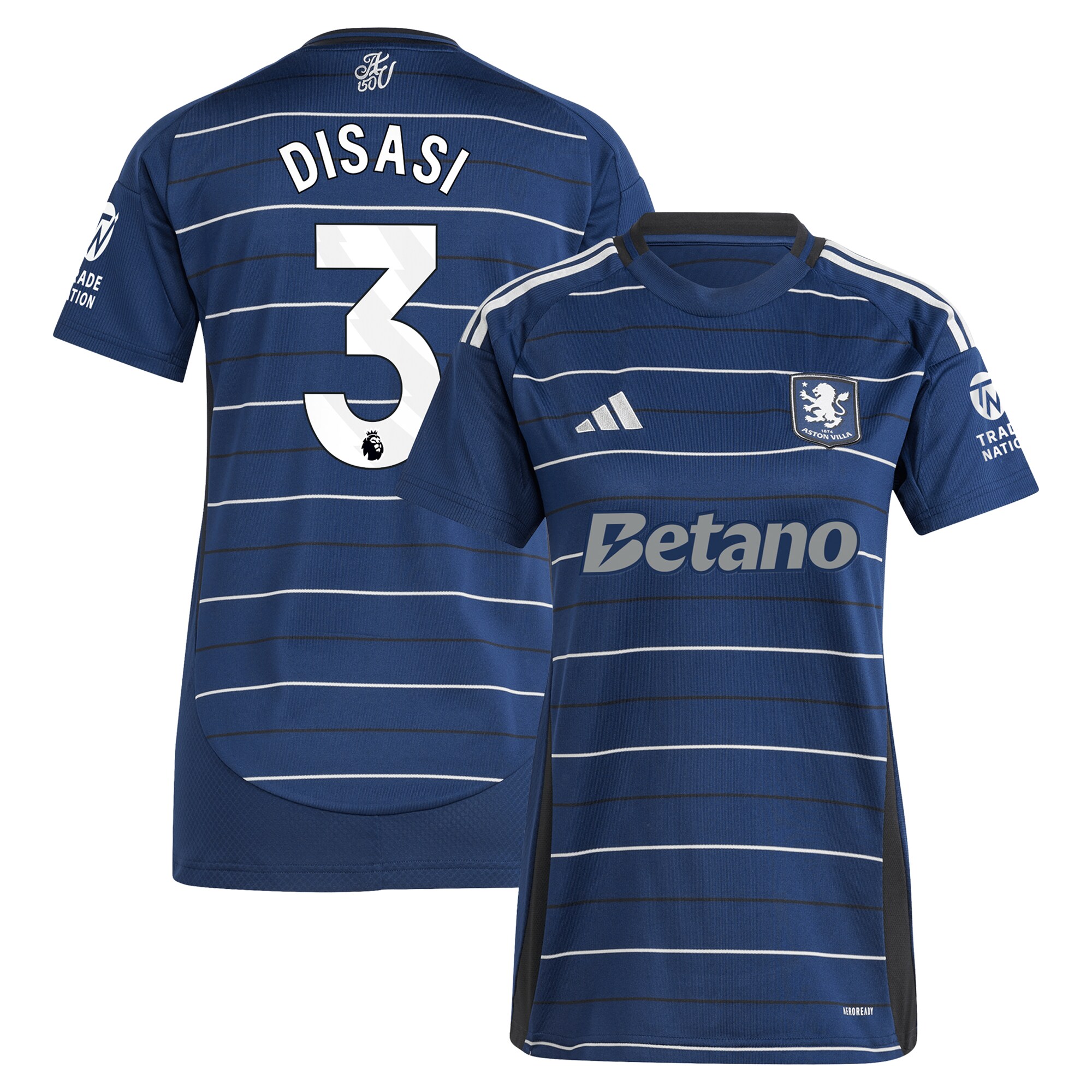 aston villa adidas third shirt 2024-25 – womens with disasi 3 printing Collection | Aston Villa Shop Official Jerseys
