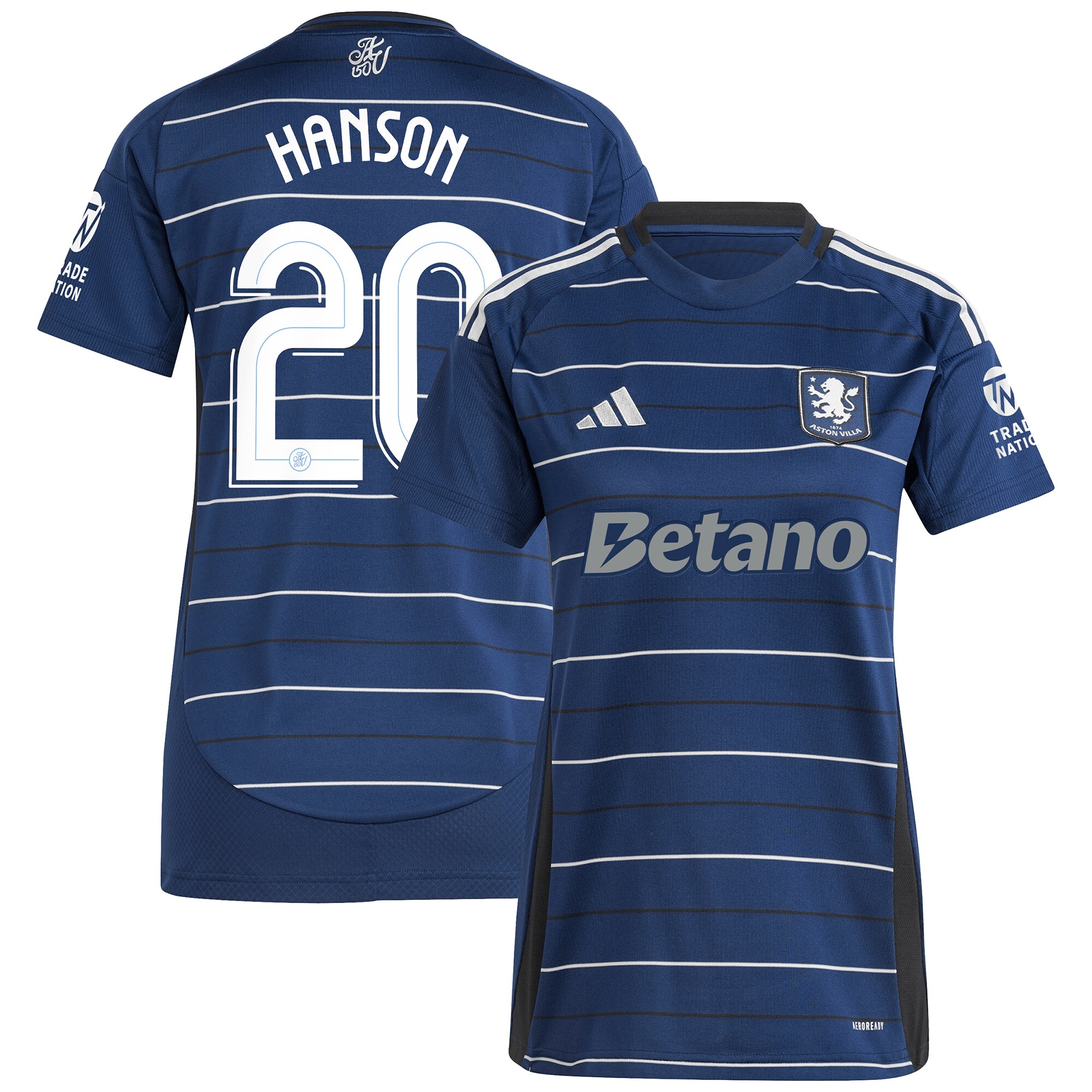 aston villa adidas third shirt 2024-25 – womens with hanson 20 cup printing Collection | Aston Villa Shop Official Jerseys
