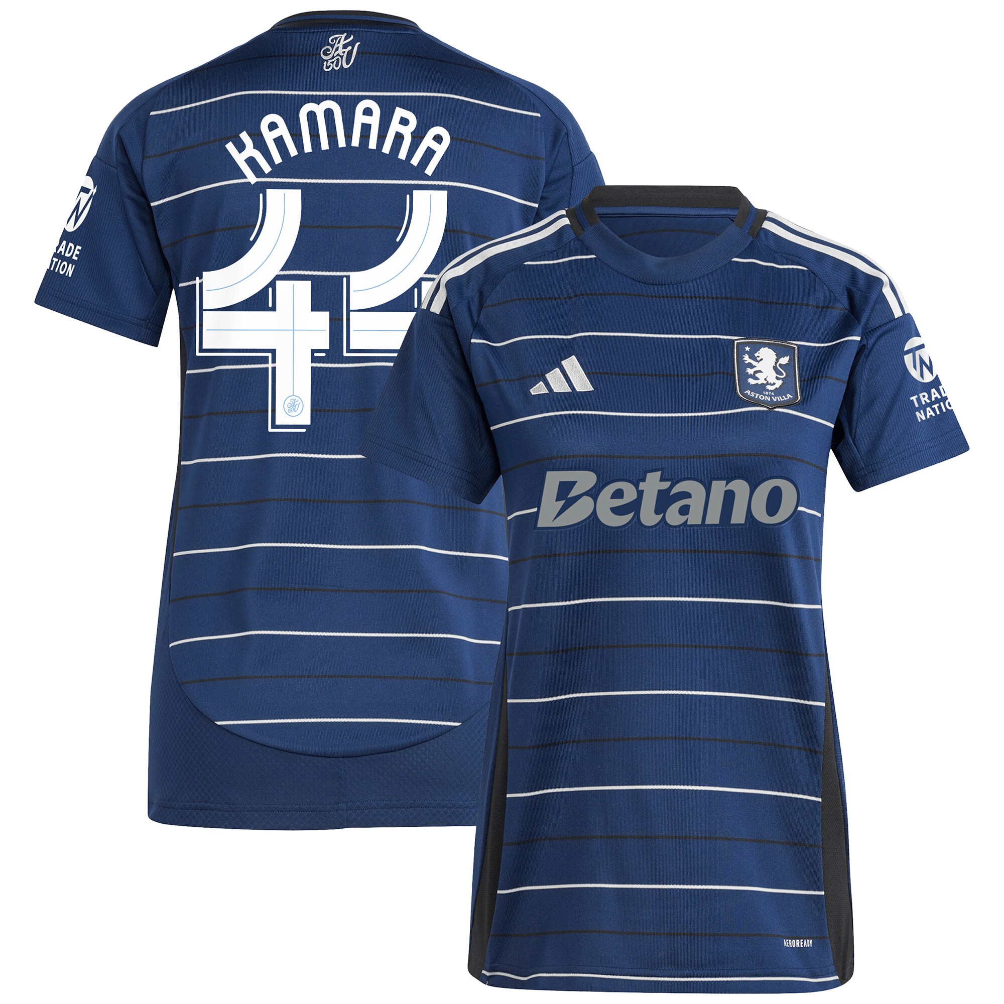 aston villa adidas third shirt 2024-25 – womens with kamara 44 cup printing Collection | Aston Villa Shop Official Jerseys
