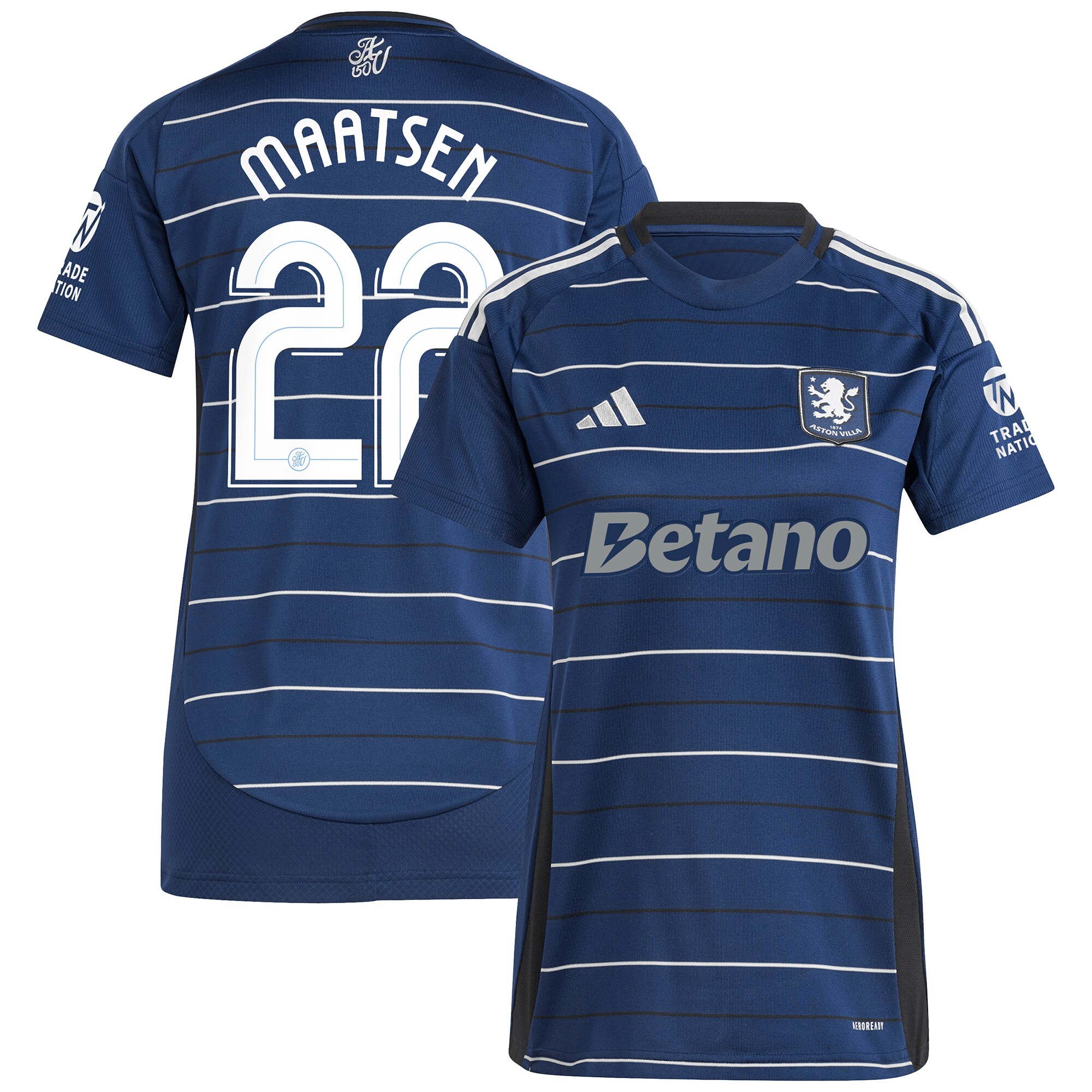 aston villa adidas third shirt 2024-25 – womens with maatsen 22 cup printing Collection | Aston Villa Shop Official Jerseys