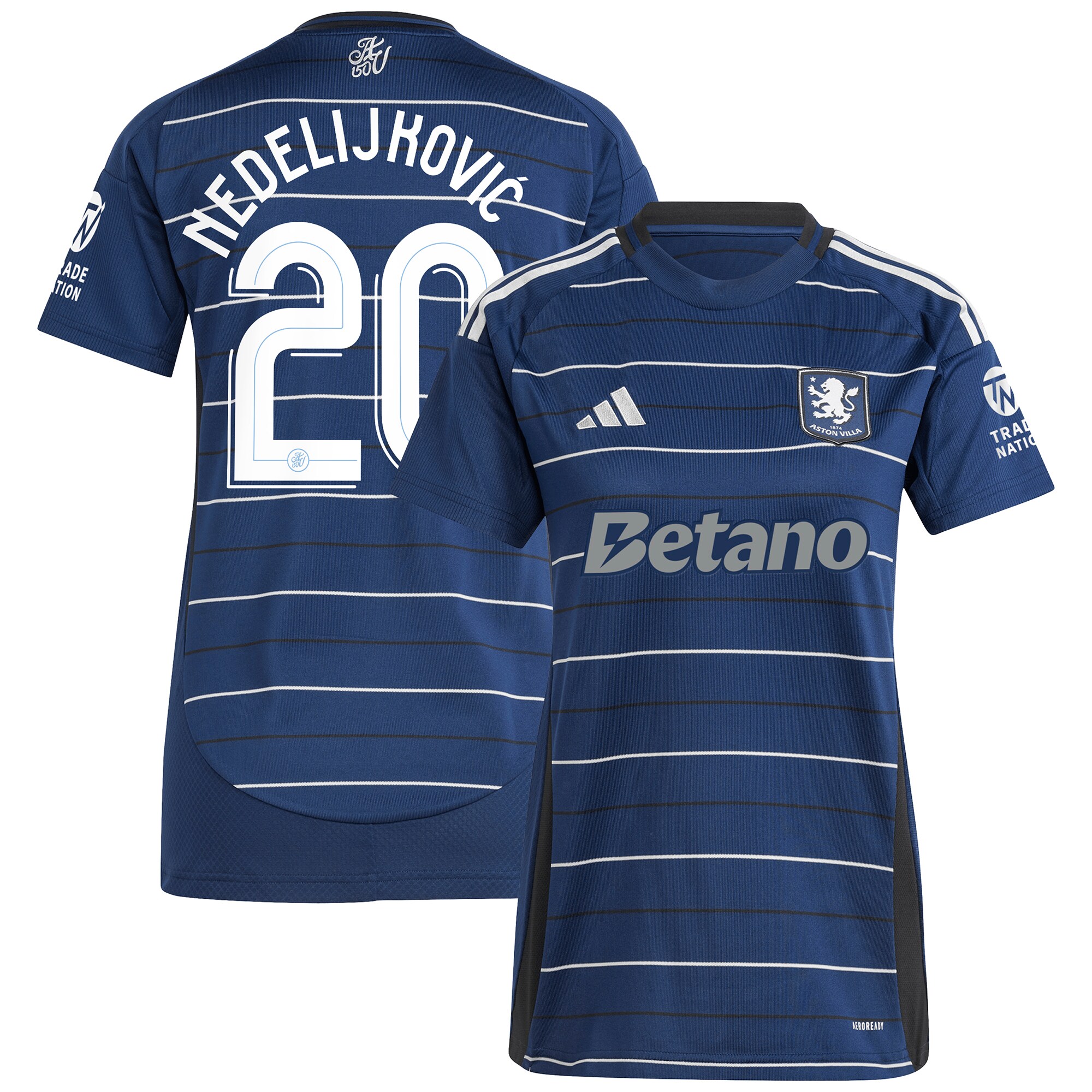 aston villa adidas third shirt 2024-25 – womens with nedeljković 20 cup printing Collection | Aston Villa Shop Official Jerseys