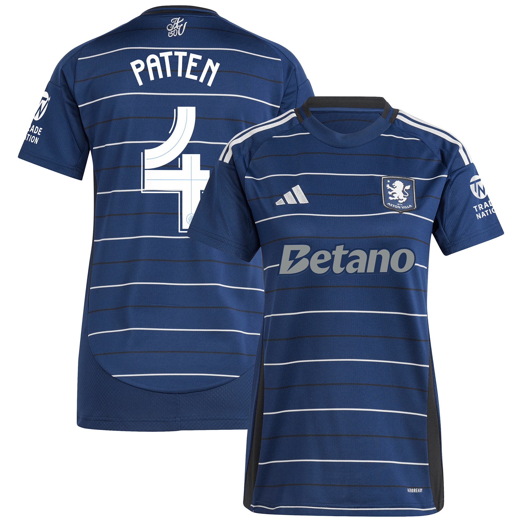aston villa adidas third shirt 2024-25 – womens with patten 4 cup printing Collection | Aston Villa Shop Official Jerseys