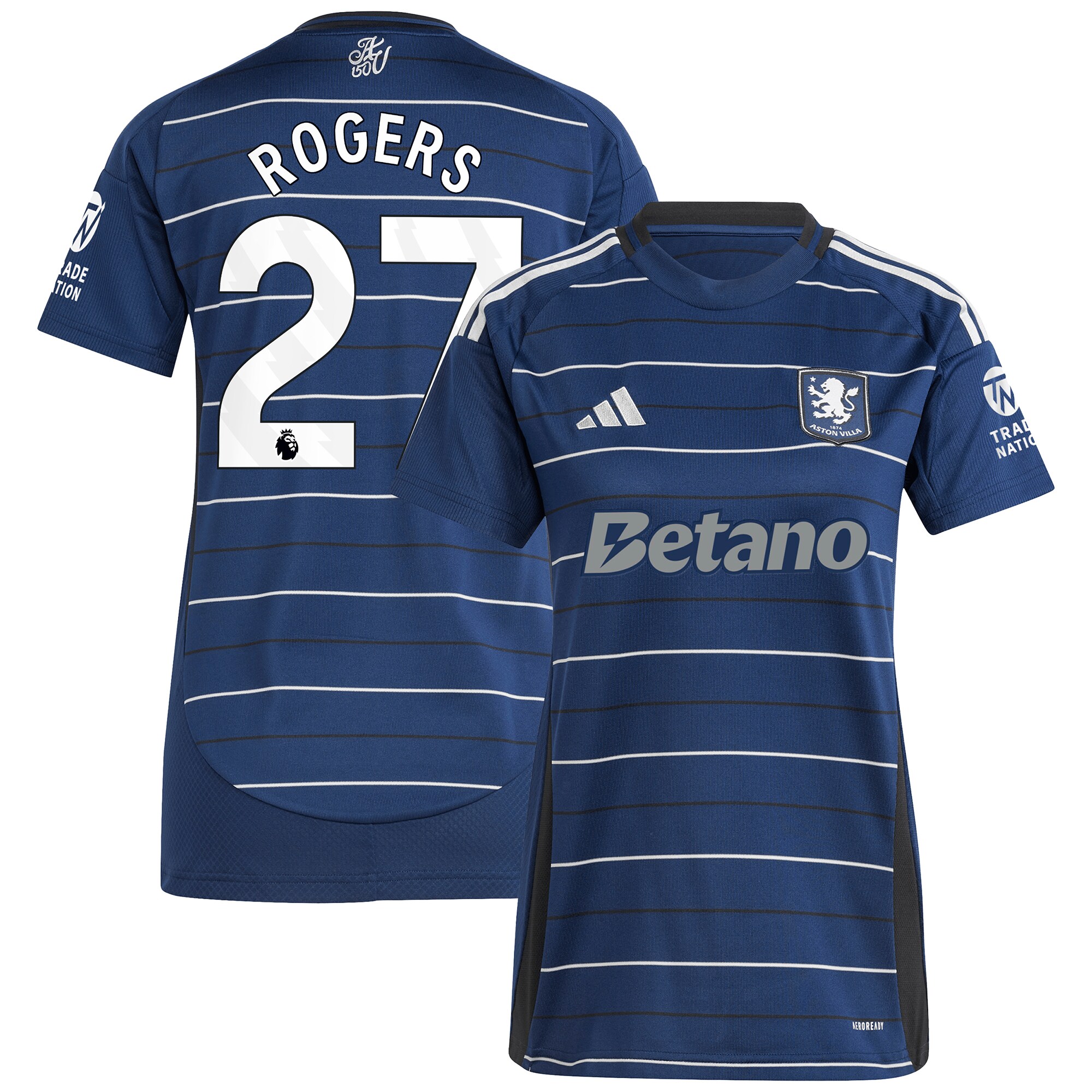 aston villa adidas third shirt 2024-25 – womens with rogers 27 printing Collection | Aston Villa Shop Official Jerseys