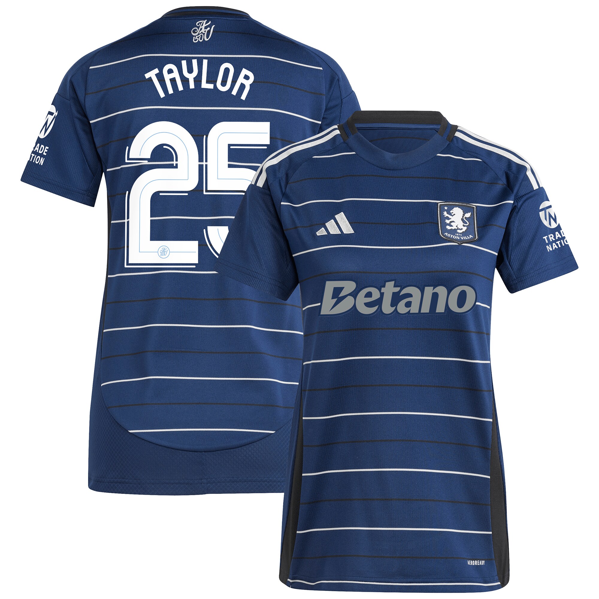 aston villa adidas third shirt 2024-25 – womens with taylor 25 cup printing Collection | Aston Villa Shop Official Jerseys