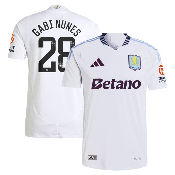 aston villa adidas wsl away authentic shirt 2024-25 with gabi nunes 28 printing Collection | Aston Villa Shop Official Jerseys