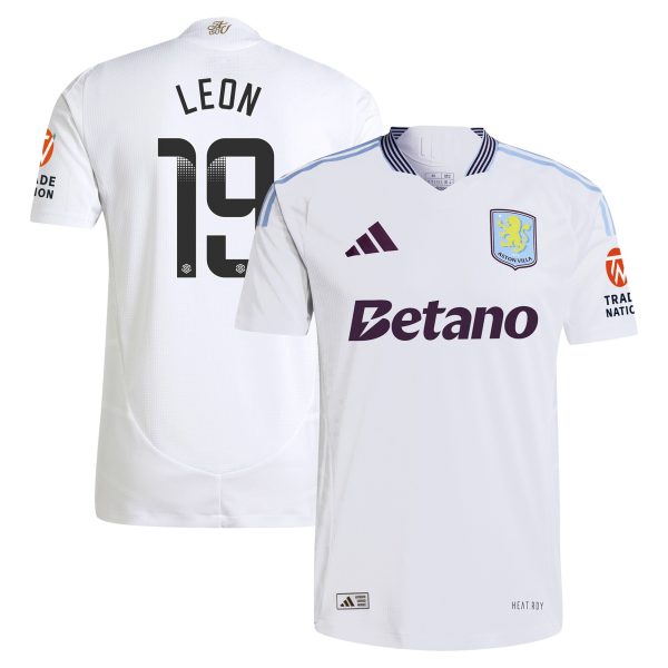 aston villa adidas wsl away authentic shirt 2024-25 with leon 19 printing Collection | Aston Villa Shop Official Jerseys