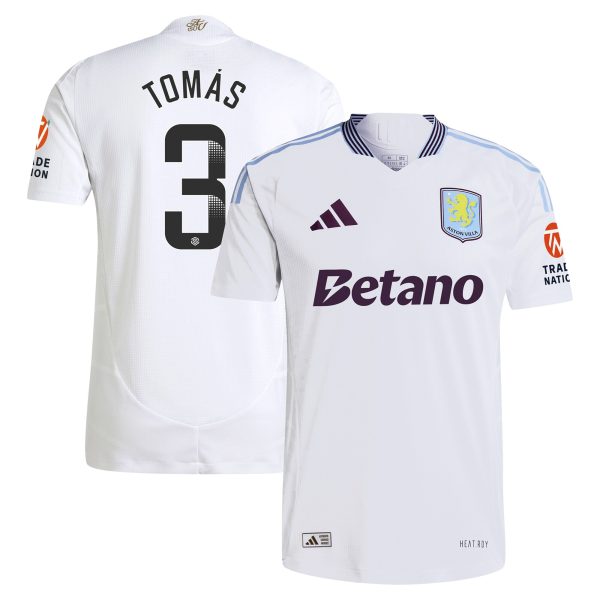 aston villa adidas wsl away authentic shirt 2024-25 with tomás 3 printing Collection | Aston Villa Shop Official Jerseys