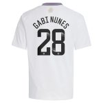 aston villa adidas wsl away shirt 2024-25 – kids with gabi nunes 28 printing Collection | Aston Villa Shop Official Jerseys