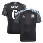 aston villa adidas wsl away shirt 2025-26 – kids with corsie 6 printing Collection | Aston Villa Shop Official Jerseys