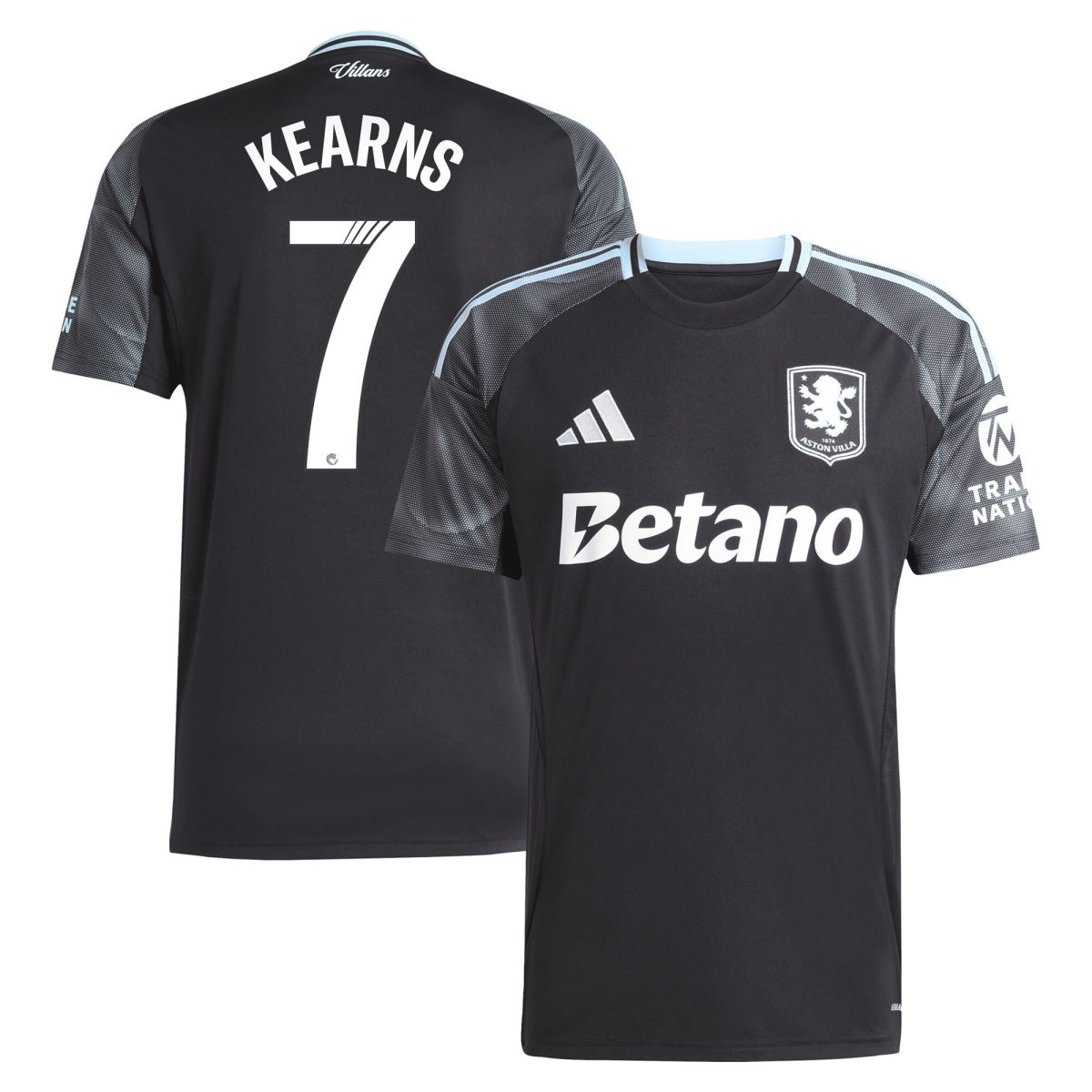 aston villa adidas wsl away shirt 2025-26 with kearns 7 printing Collection | Aston Villa Shop Official Jerseys