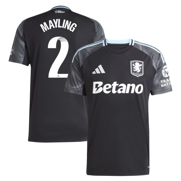 aston villa adidas wsl away shirt 2025-26 with mayling 2 printing Collection | Aston Villa Shop Official Jerseys