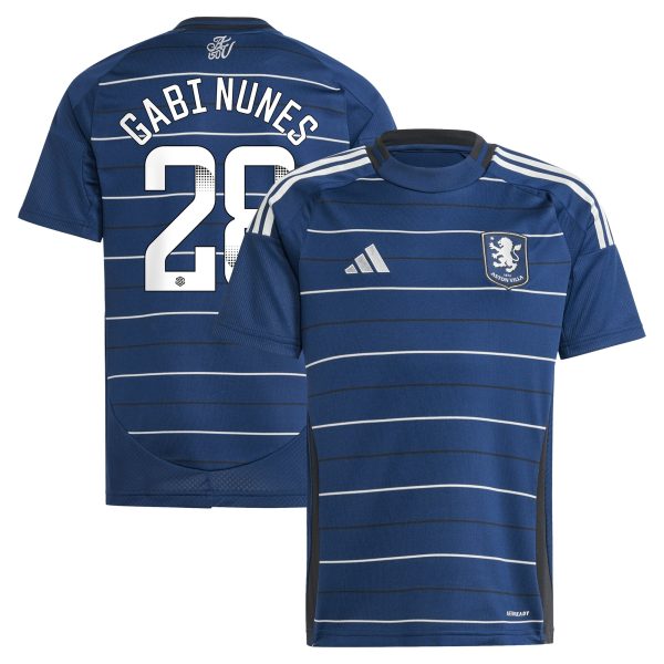 aston villa adidas wsl third shirt 2024-25 – kids with gabi nunes 28 printing Collection | Aston Villa Shop Official Jerseys