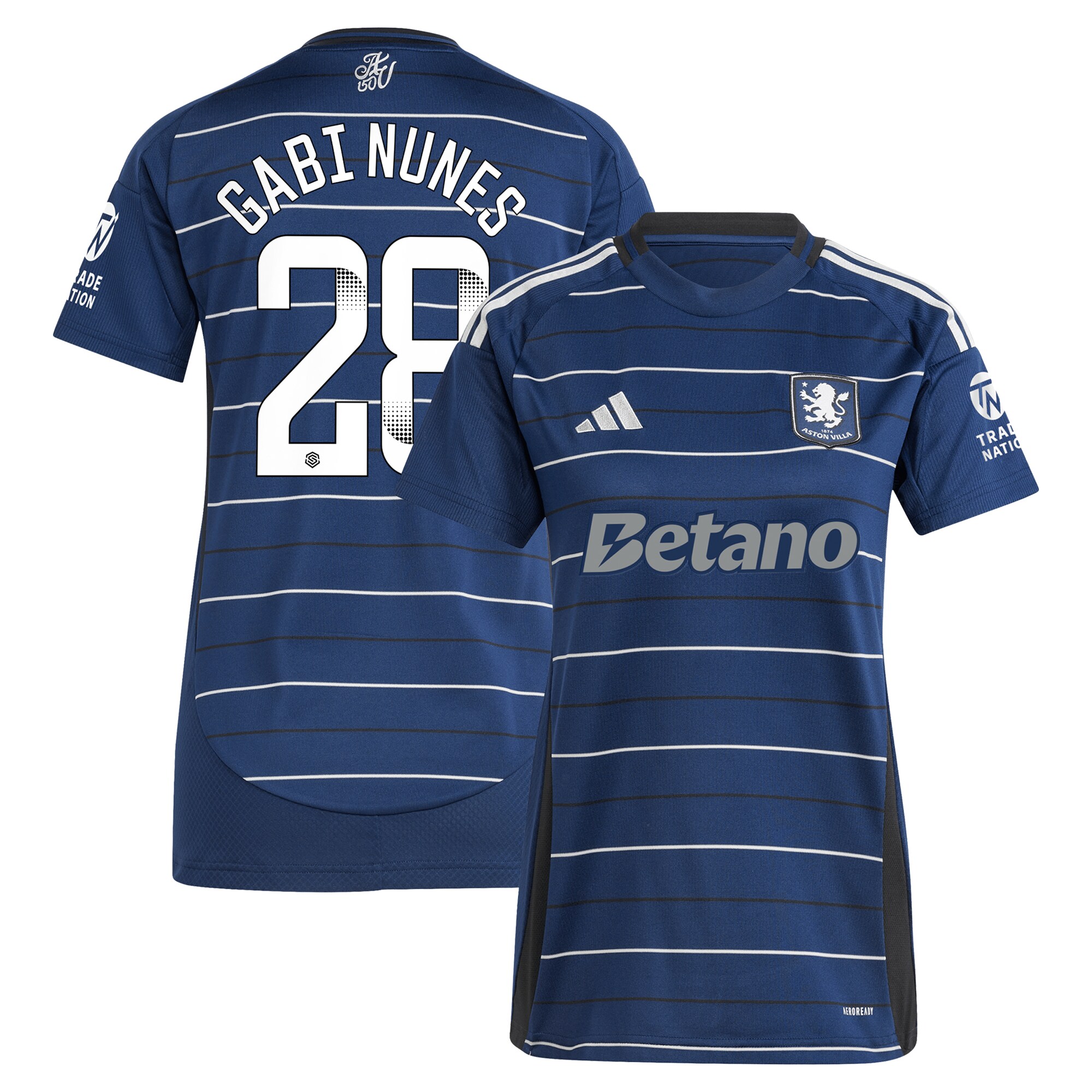 aston villa adidas wsl third shirt 2024-25 – womens with gabi nunes 28 printing Collection | Aston Villa Shop Official Jerseys