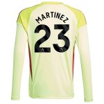 aston villa away goalkeeper shirt 2025-26 – kids with martinez 23 printing Collection | Aston Villa Shop Official Jerseys