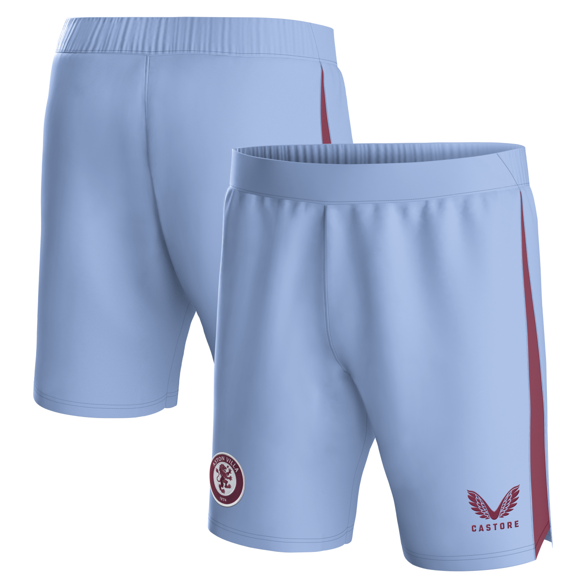 aston villa castore away shorts 2023-24 – kids with custom printing Collection | Aston Villa Shop Official Jerseys