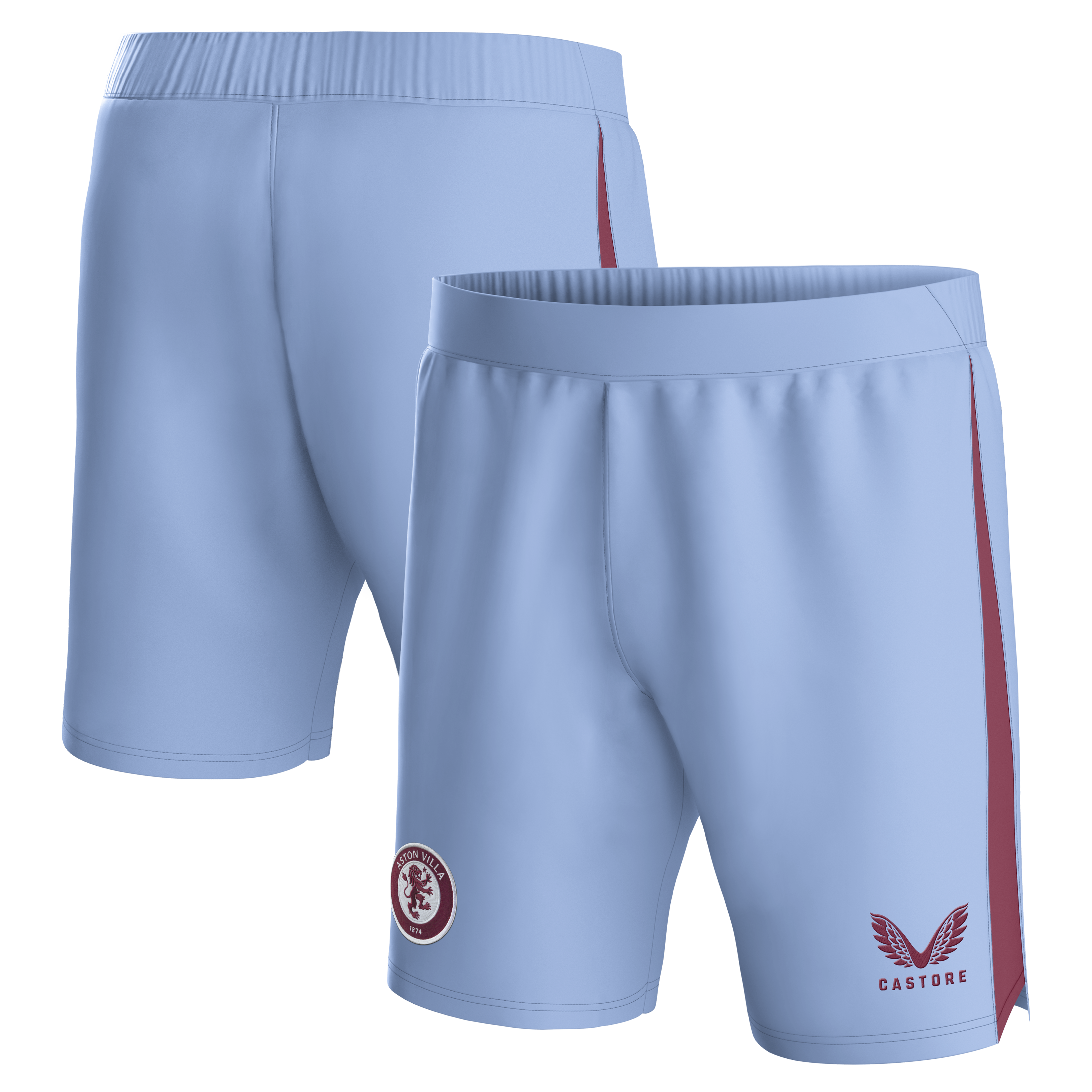 aston villa castore away shorts 2023-24 – kids with custom printing Collection | Aston Villa Shop Official Jerseys