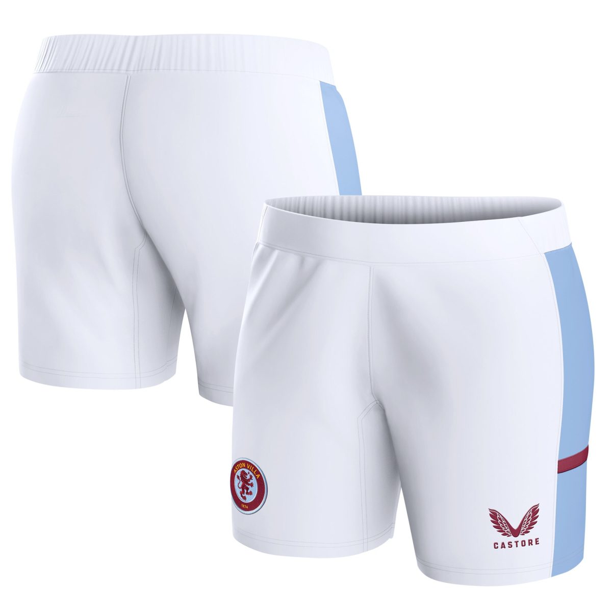 aston villa castore home shorts 2023-24 – womens with custom printing Collection | Aston Villa Shop Official Jerseys