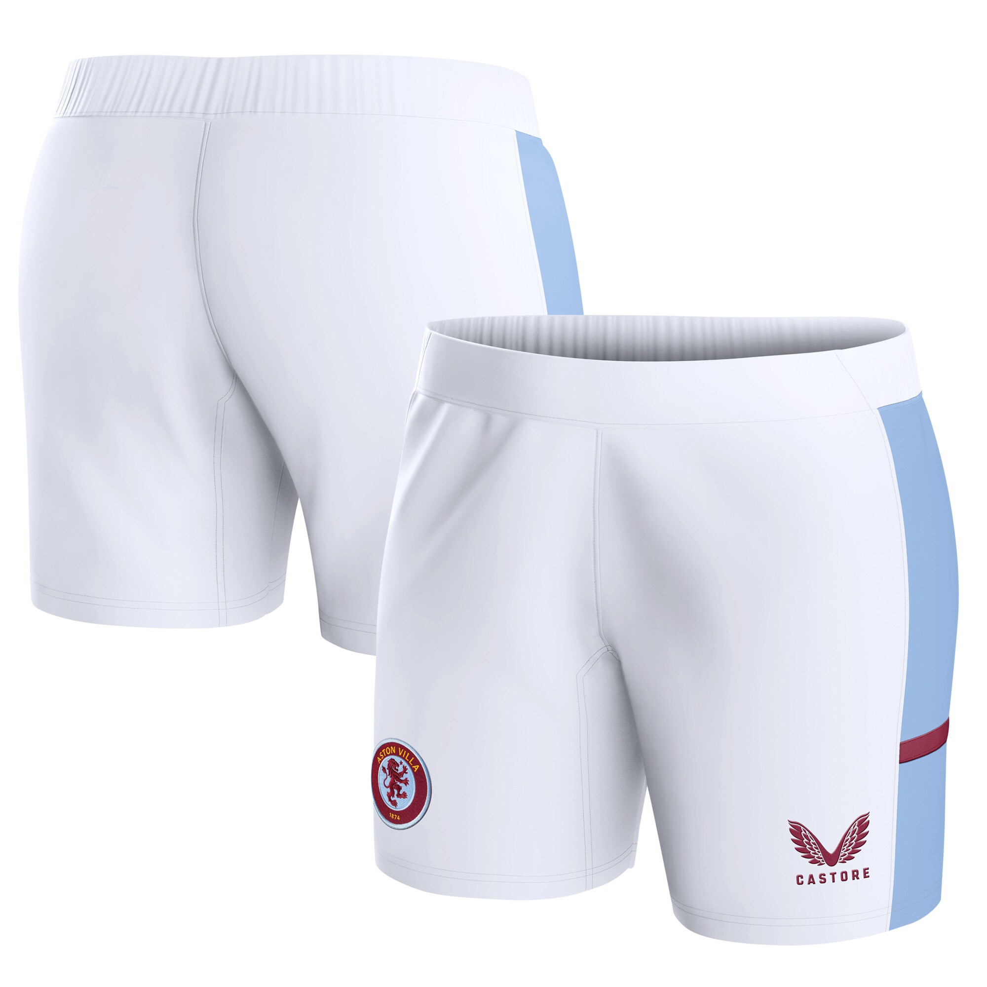aston villa castore home shorts 2023-24 – womens with custom printing Collection | Aston Villa Shop Official Jerseys