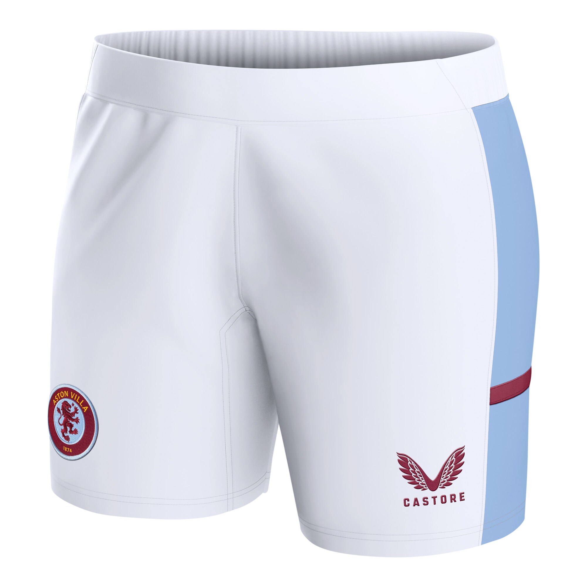 aston villa castore home shorts 2023-24 – womens with custom printing Collection | Aston Villa Shop Official Jerseys