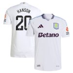 aston villa wsl adidas away authentic shirt 2024-25 with hanson 20 printing Collection | Aston Villa Shop Official Jerseys