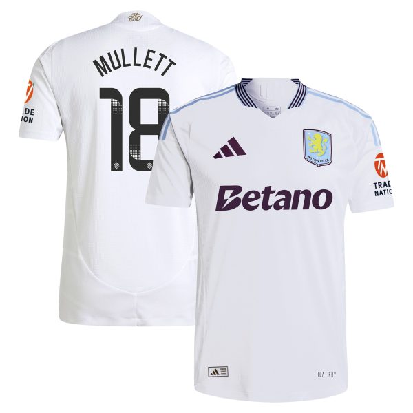 aston villa wsl adidas away authentic shirt 2024-25 with mullett 18 printing Collection | Aston Villa Shop Official Jerseys