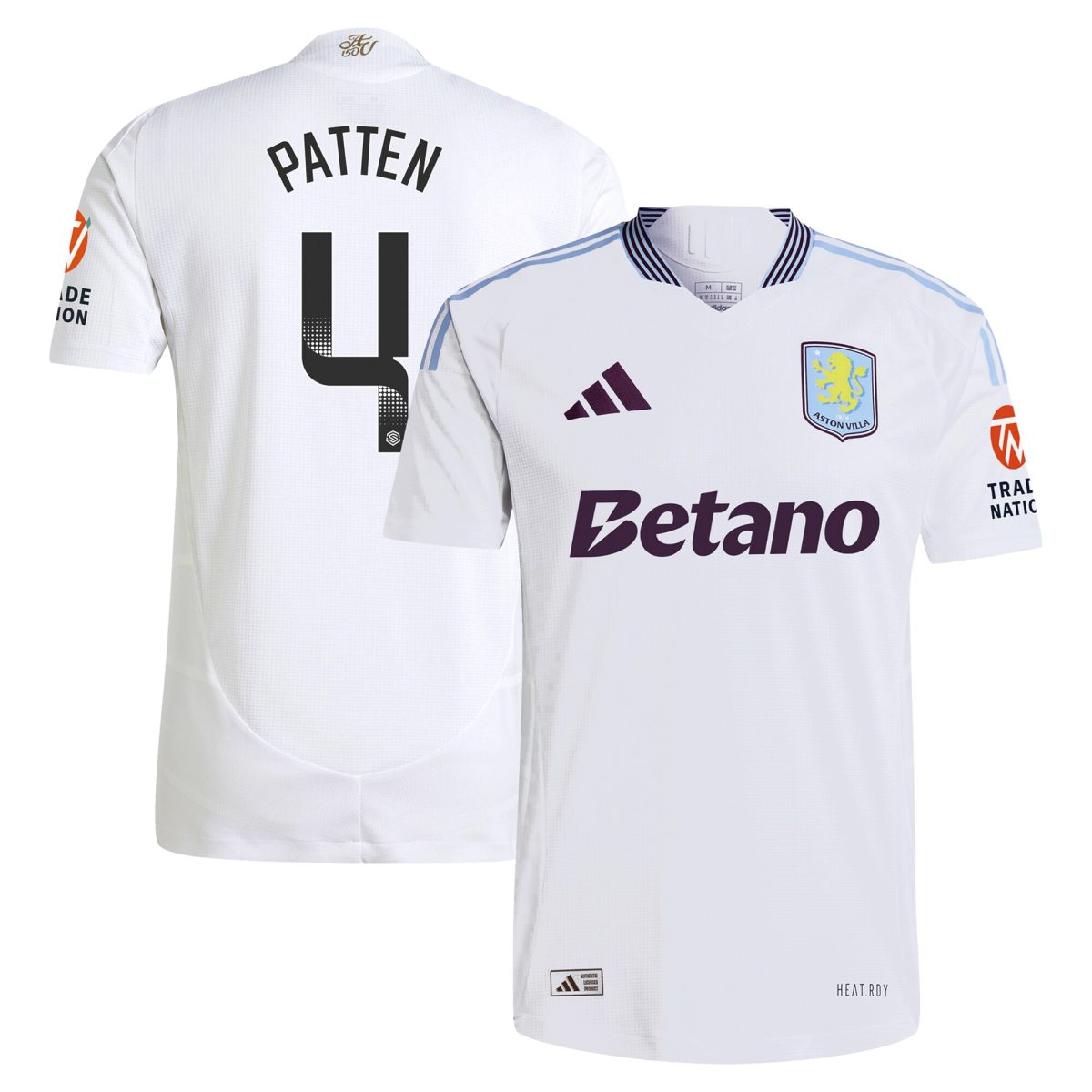 aston villa wsl adidas away authentic shirt 2024-25 with patten 4 printing Collection | Aston Villa Shop Official Jerseys