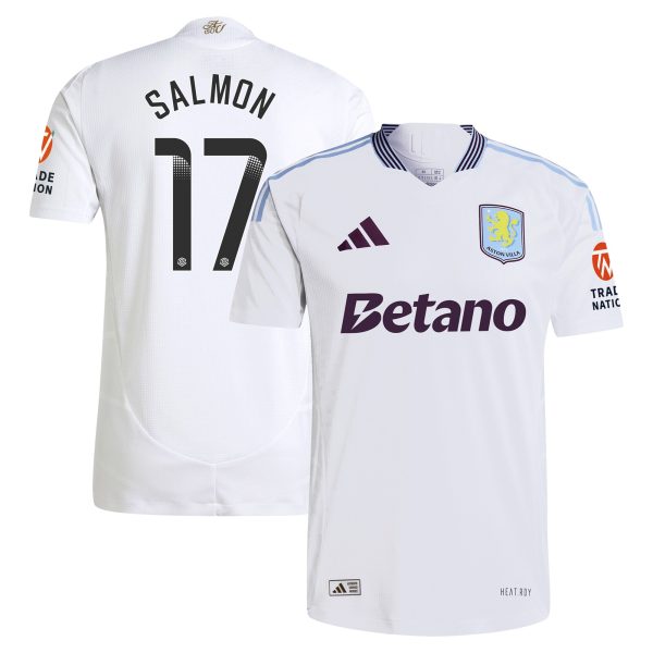 aston villa wsl adidas away authentic shirt 2024-25 with salmon 17 printing Collection | Aston Villa Shop Official Jerseys