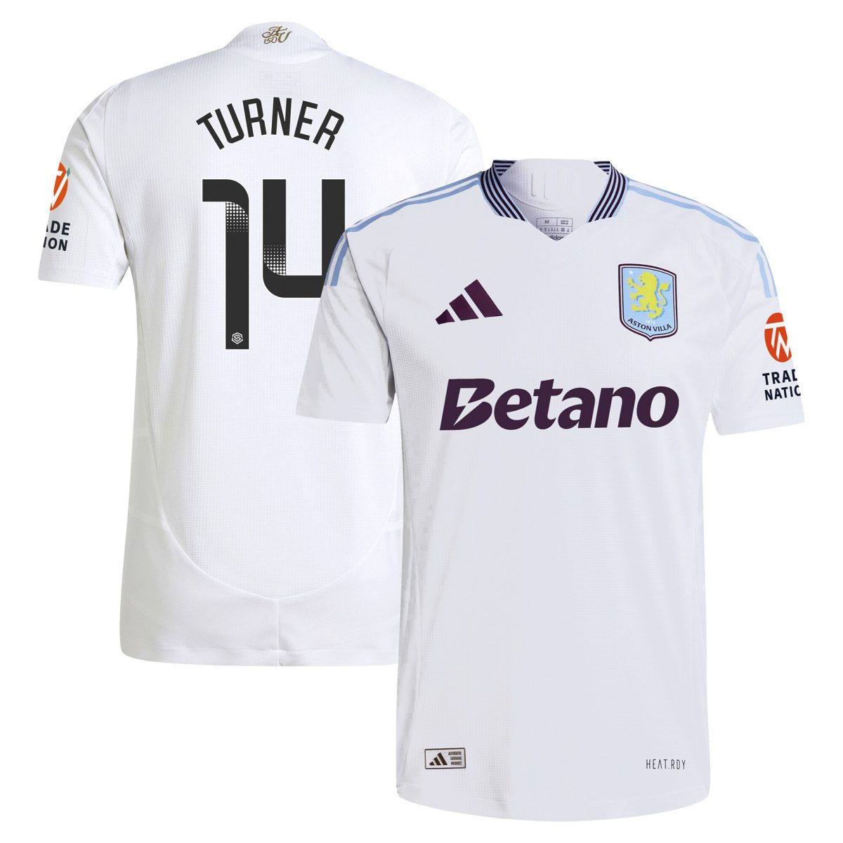 aston villa wsl adidas away authentic shirt 2024-25 with turner 14 printing Collection | Aston Villa Shop Official Jerseys