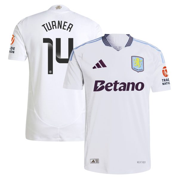 aston villa wsl adidas away authentic shirt 2024-25 with turner 14 printing Collection | Aston Villa Shop Official Jerseys
