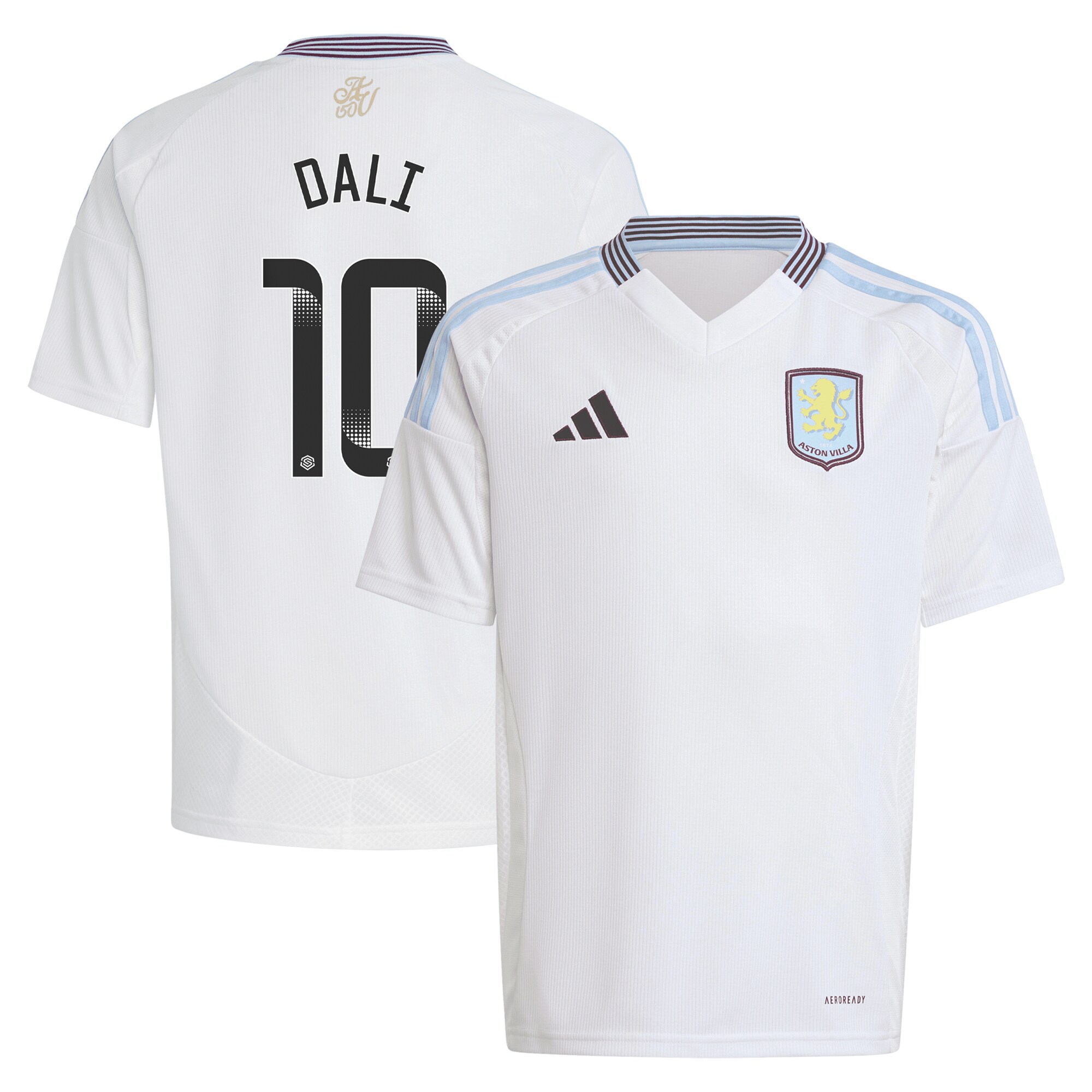 aston villa wsl adidas away shirt 2024-25 – kids with dali 10 printing Collection | Aston Villa Shop Official Jerseys