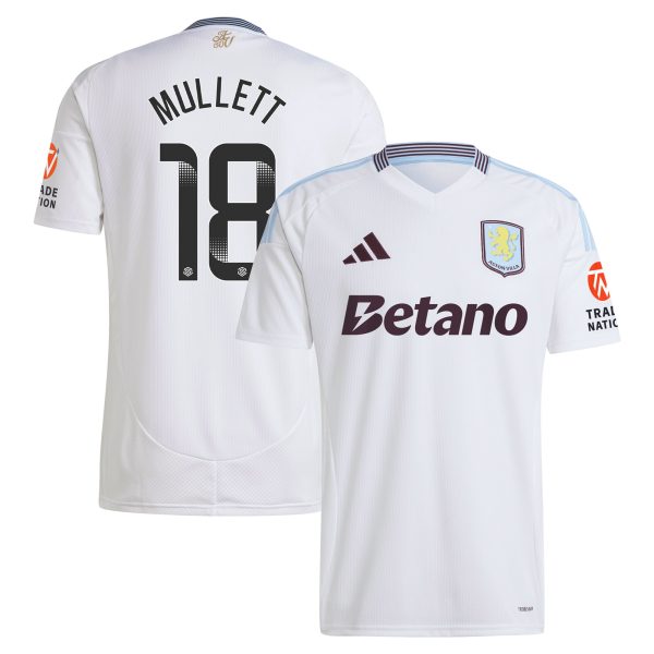 aston villa wsl adidas away shirt 2024-25 with mullett 18 printing Collection | Aston Villa Shop Official Jerseys