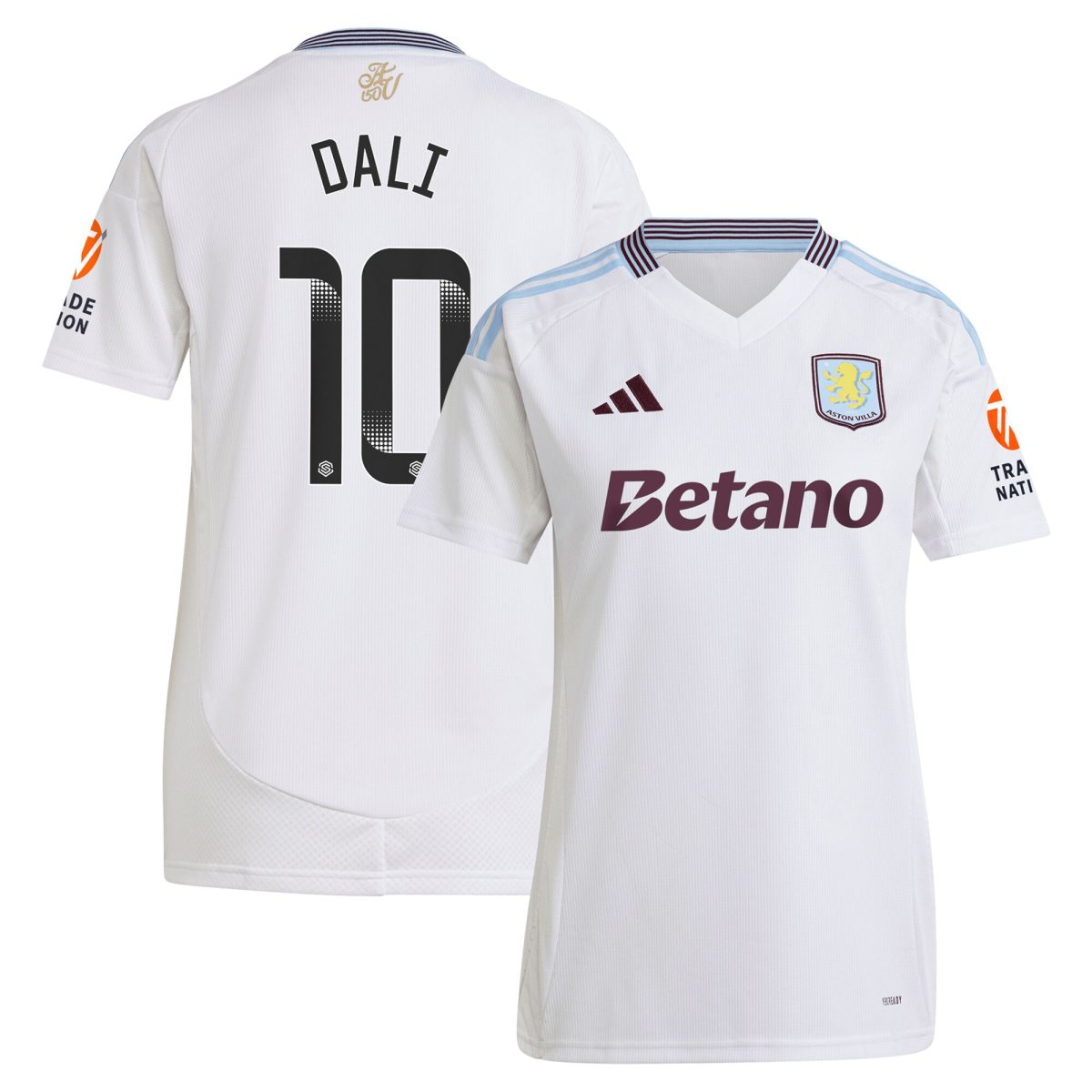 aston villa wsl adidas away shirt 2024-25 – womens with dali 10 printing Collection | Aston Villa Shop Official Jerseys
