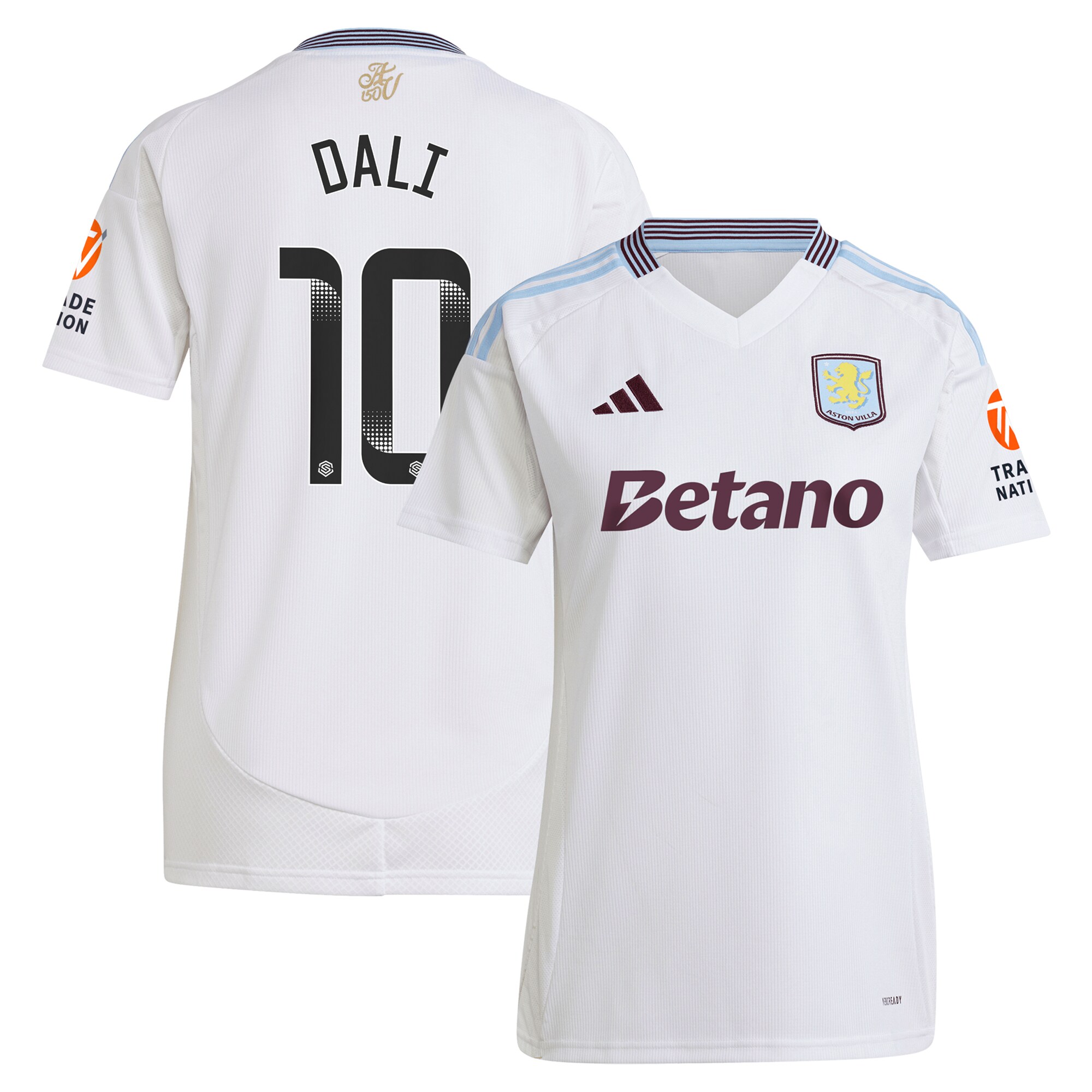 aston villa wsl adidas away shirt 2024-25 – womens with dali 10 printing Collection | Aston Villa Shop Official Jerseys