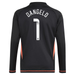 aston villa wsl adidas goalkeeper shirt 2024-25 – long sleeve – kids with d8217angelo 1 printing Collection | Aston Villa Shop Official Jerseys