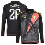 aston villa wsl adidas goalkeeper shirt 2024-25 – long sleeve – kids with talbert 26 printing Collection | Aston Villa Shop Official Jerseys