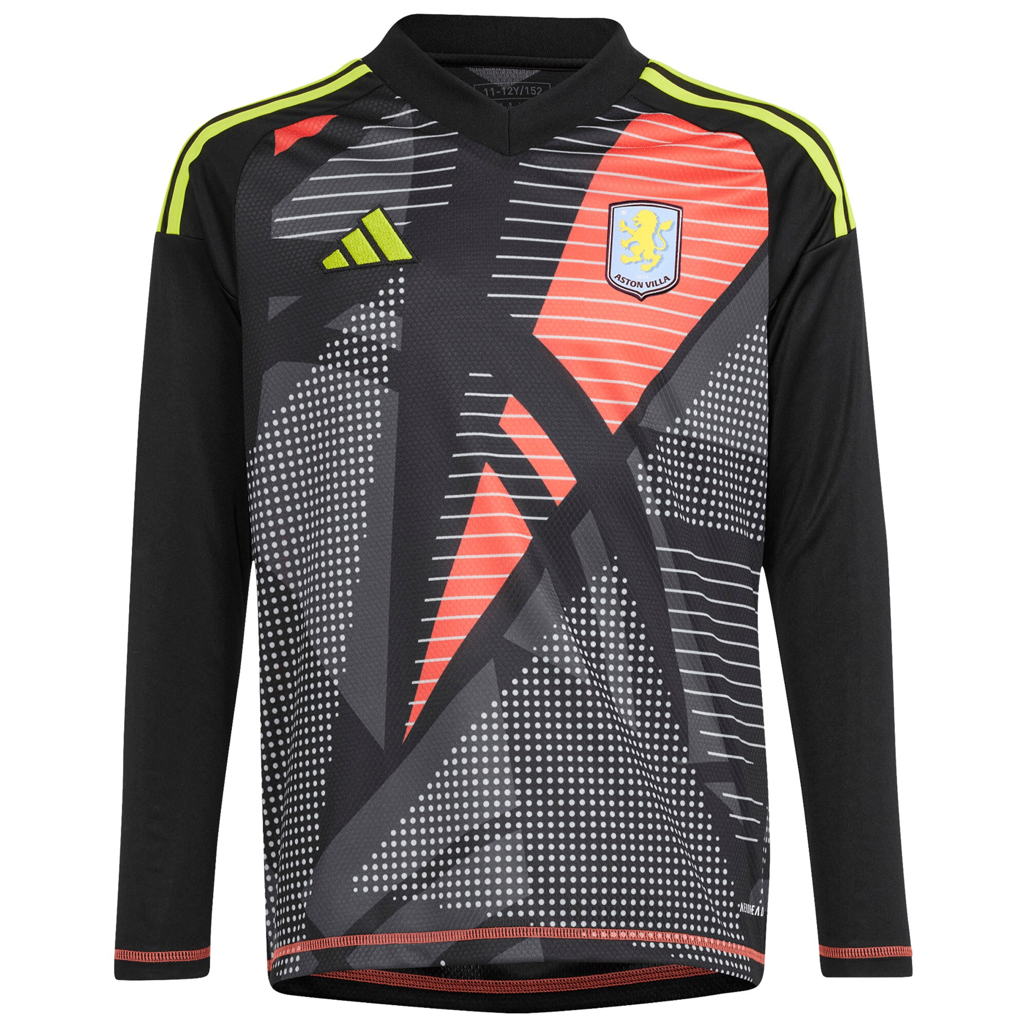 aston villa wsl adidas goalkeeper shirt 2024-25 – long sleeve – kids with talbert 26 printing Collection | Aston Villa Shop Official Jerseys