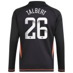 aston villa wsl adidas goalkeeper shirt 2024-25 – long sleeve – kids with talbert 26 printing Collection | Aston Villa Shop Official Jerseys
