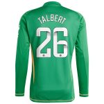 aston villa wsl adidas goalkeeper shirt 2024-25 – long sleeve with talbert 26 printing 202849399 Collection | Aston Villa Shop Official Jerseys