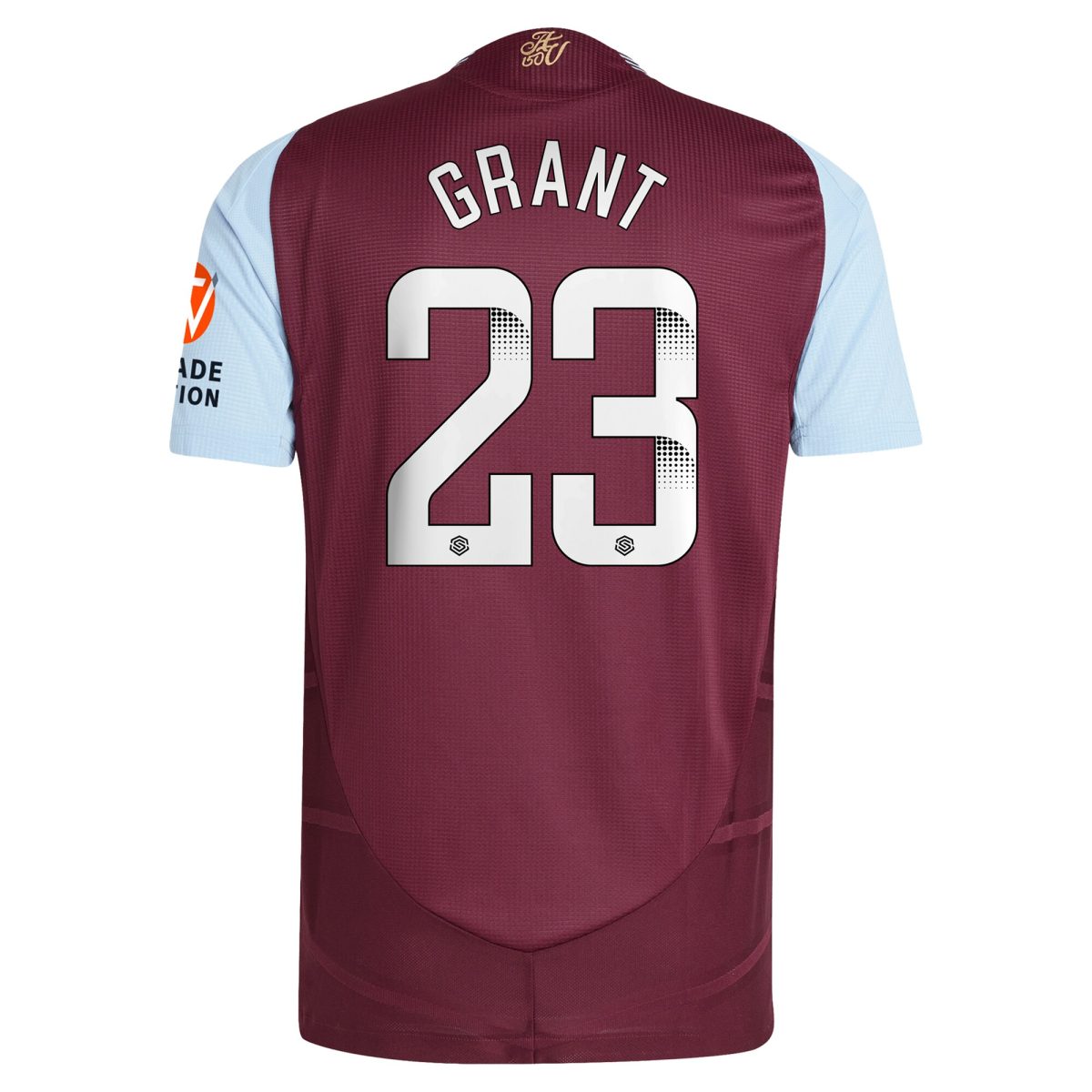 aston villa wsl adidas home authentic shirt 2024-25 with grant 23 printing Collection | Aston Villa Shop Official Jerseys